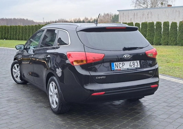 Kia Ceed cena 29900 przebieg: 221000, rok produkcji 2012 z Lędziny małe 277